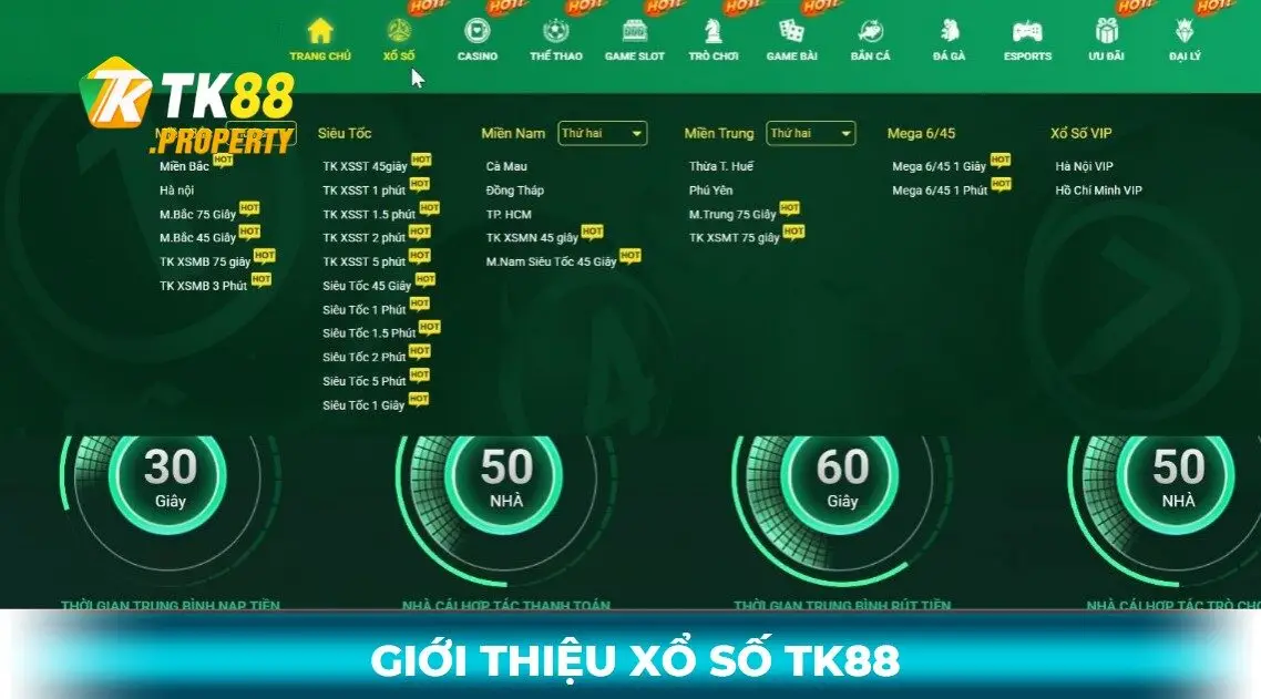 Xổ số tk8